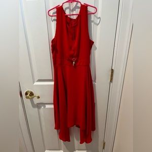Girls Red Occasion Dress